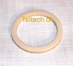 Hvid/Beige Flad Gummipakning K61 EPDM